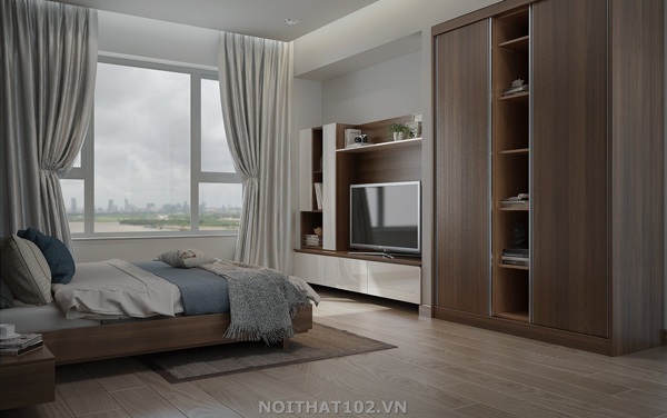 Thiết kế chung cư Thăng Long Number One tầng 17